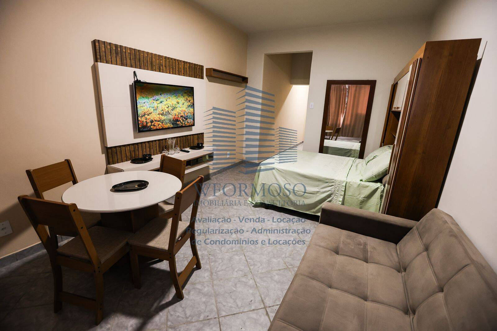Apartamento à venda com 1 quarto, 38m² - Foto 2